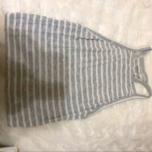 Striped aerie crop top